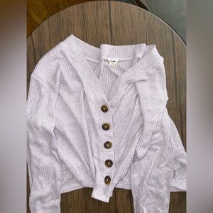 Garage lilac long sleeved shirt